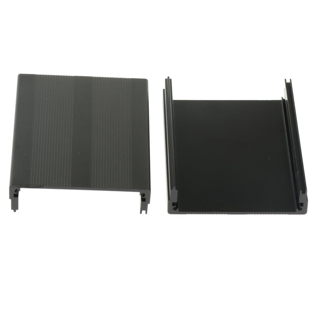 Black Extruded Aluminum Electronic Enclosure Project Box Electronic ...