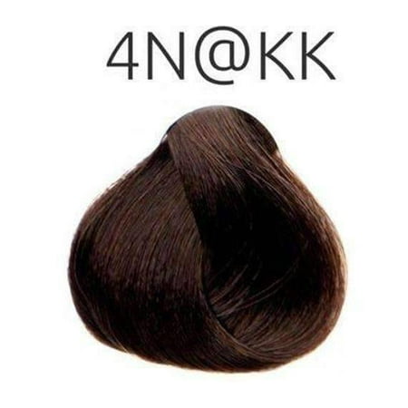 Goldwell Topchic Permanent Hair Color  4N@KK Mid Brown Elumenated Intense Copper  2 Ounce 60 (Best Salon Hair Dye Brand)