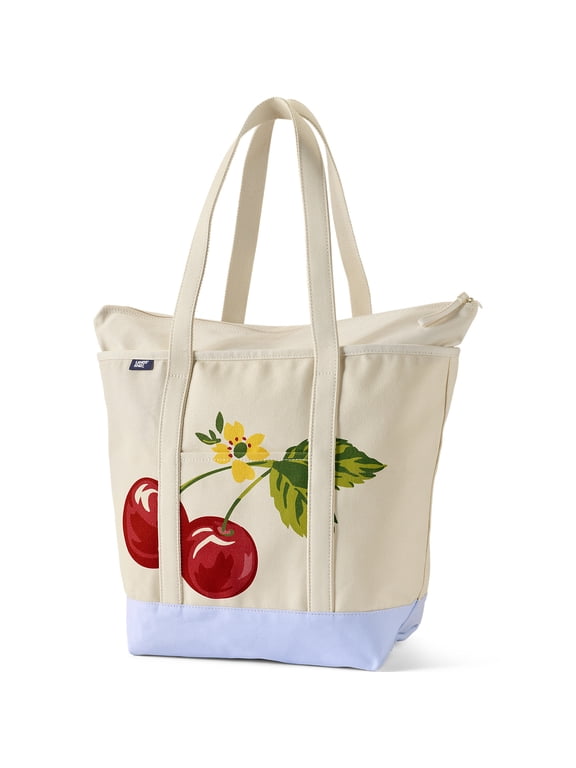 Lands' End Open Canvas Tote