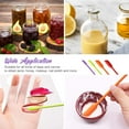 thumbnail image 3 of Sunjoy Tech 4pcs Mini Silicone Spatula Set, 3 Size Makeup Spatula Small Rubber Spatula for Thin Jar Skinny Openings Bottles, Tiny Scraper for Kitchen and Cosmetic Scraping Mixing Sampling Tools, 3 of 8