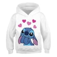 thumbnail image 1 of Sudaderas de punto para niños de 2 a 16 años, sudaderas informales de algodón con dibujos animados para niñas, sudaderas con capucha de la serie Stich de Disney para niños y niñas, Tops de 100cm Gao Jinjia LED, 1 of 2