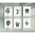 thumbnail image 6 of Plant Prints 8x10 Canvas Prints Unframed Poster Set of 6, Boho Wall Art Leaf Art Posters Decor for Living Room Aesthetic, 6 of 7