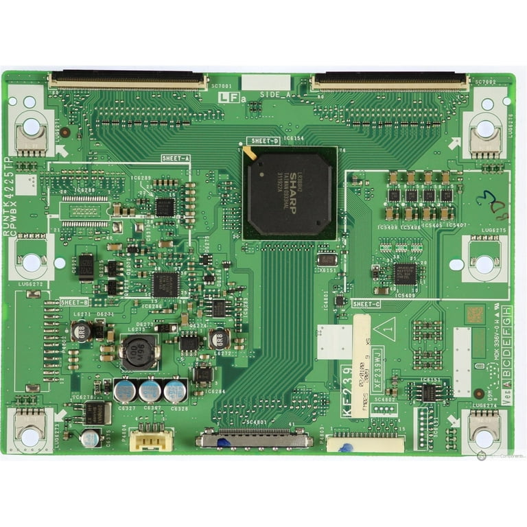 Sharp DUNTKF239FM02 T-Con Board for LC-46LE700UN - Walmart.com Sharp DUNTKF239FM02 T-Con Board for LC-46LE700UN - Walmart.com