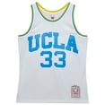 thumbnail image 2 of Men's Mitchell & Ness Kareem Abdul-Jabbar White UCLA Bruins 1968 Throwback Jersey, 2 of 5