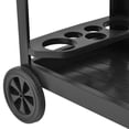thumbnail image 5 of vidaXL Beverage Cart Anthracite 69x53x72 cm Plastic, 5 of 5