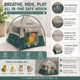 thumbnail image 4 of 1PC Breathable Mesh Small Pet Tent Hamster Hideout Foldable Parrot Cage Nest Sugar Glider Sleeping Beds Guinea Pig Cozy Habitats, 4 of 8