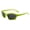 Green (Black), variant on Unisex Sports Sunglasses Geometric Oval Wrap Around Lightweight UV 400 Silver