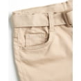 thumbnail image 4 of Beverly Hills Polo Club Girls' School Uniform Pants - 2 Pack Stretch Skinny Fit Khaki & Navy Uniform Pants (4-16), 4 of 7