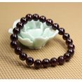 thumbnail image 3 of Natural AA Red Garnet Gemstone 8mm Round Beads Stretch Bracelet 7 Inch Unisex, 3 of 5
