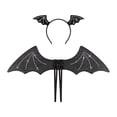 thumbnail image 1 of Conjunto de disfraz de Halloween con accesorios fotográficos y alas de para presentación de baile de graduación, 1 of 9