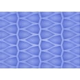 thumbnail image 1 of Ahgly Company Machine Washable Indoor Rectangle Transitional Blue Ribbon Blue Area Rugs, 2' x 3', 1 of 7