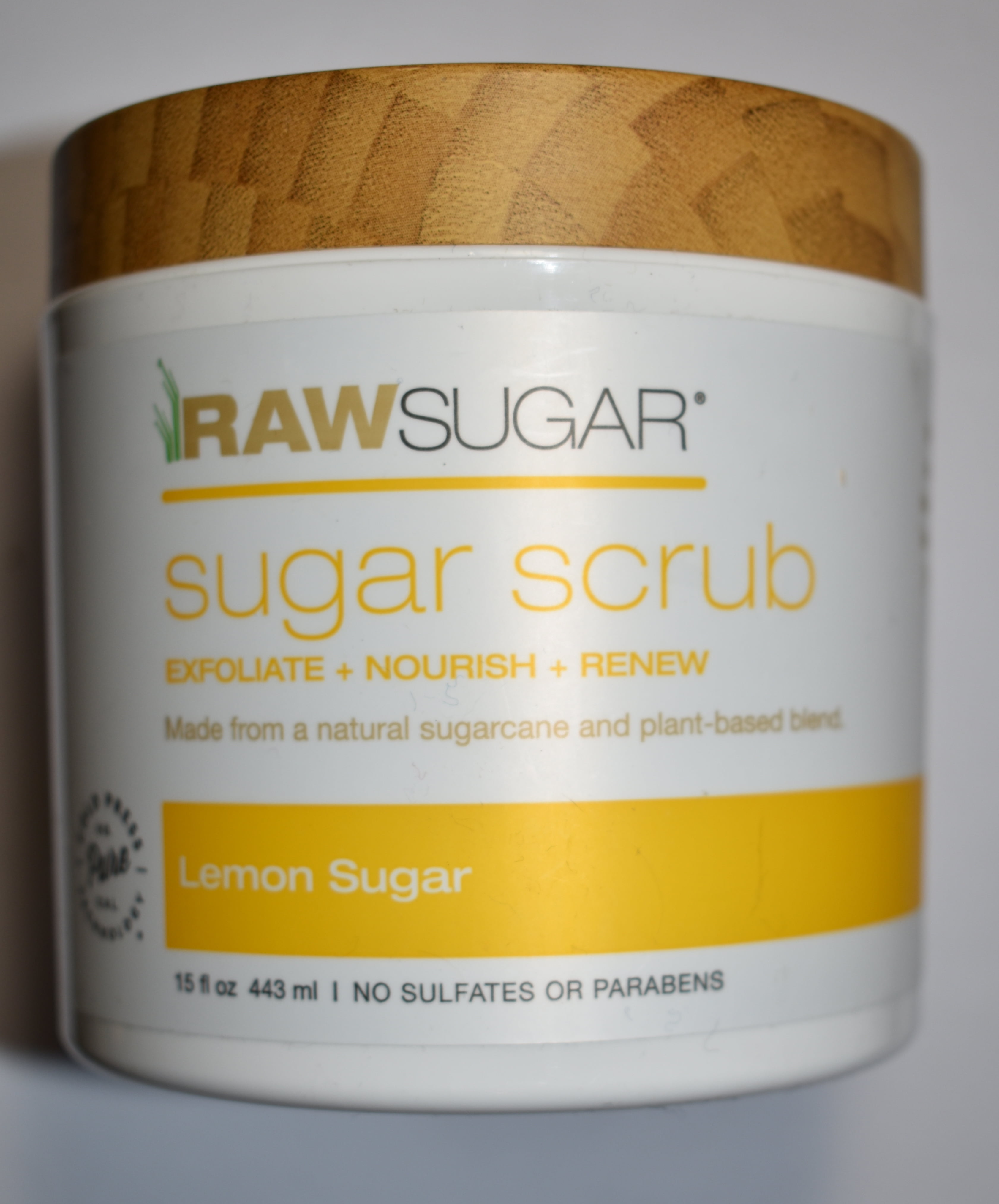 Raw Sugar Sugar Body Scrub Lemon Sugar 15fl oz