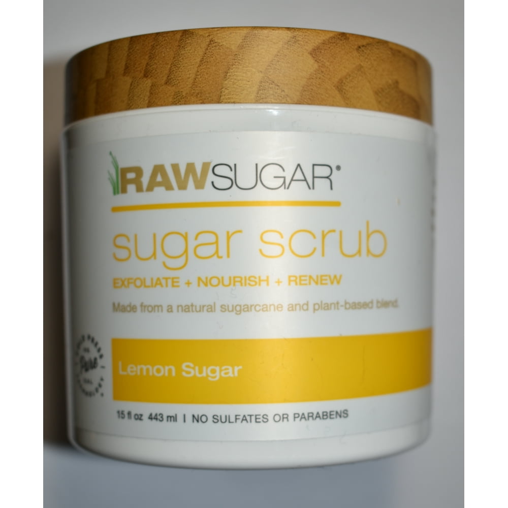 Raw Sugar Sugar Body Scrub Lemon Sugar 15fl oz
