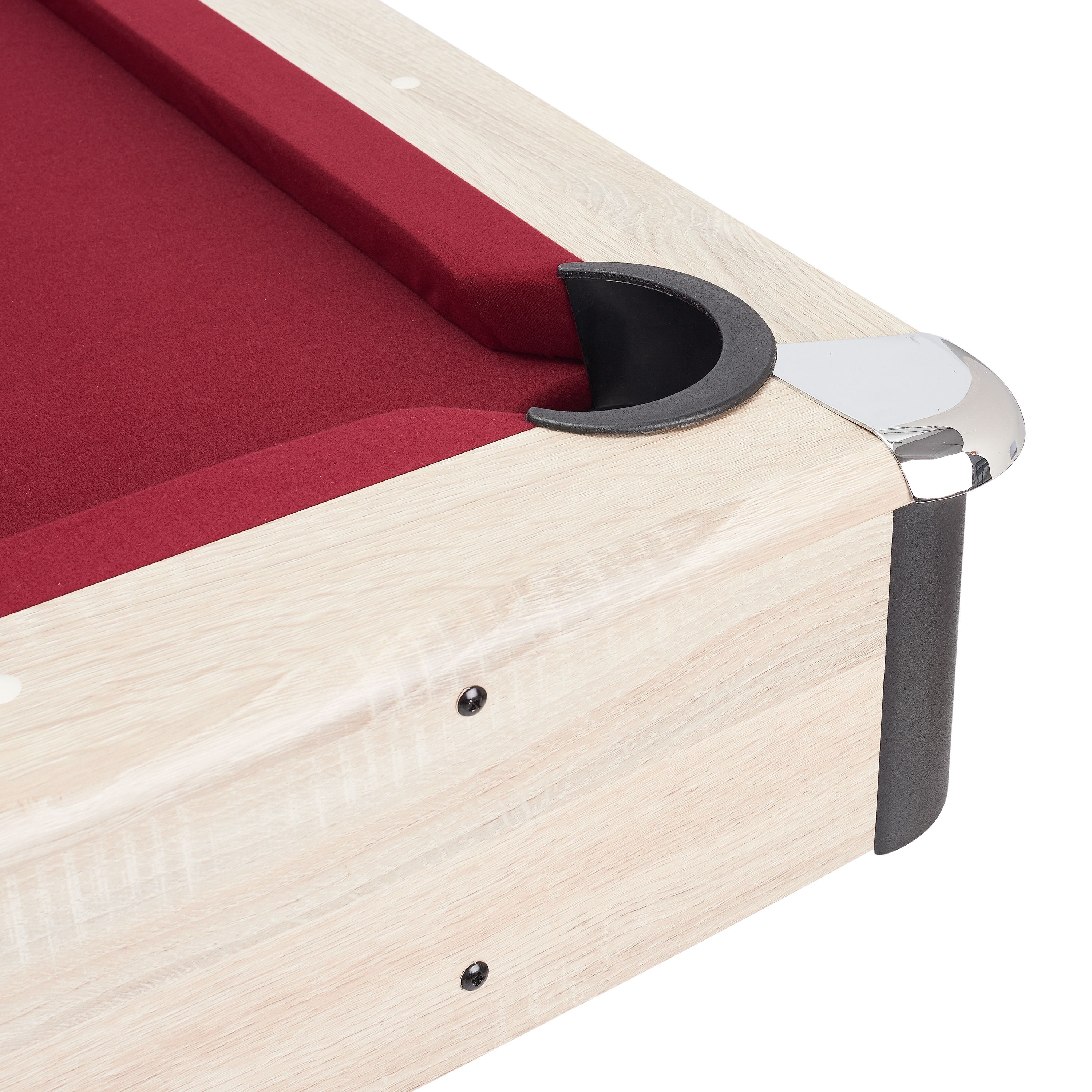 Airzone 84" Pool Table with Accessories, Red Felt - image 4 of 4