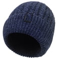 thumbnail image 1 of Bangcool Bonnet Homme Chaud Respirant Bonnet Tricoté Bonnet à Revers pour l'Hiver, 1 of 10