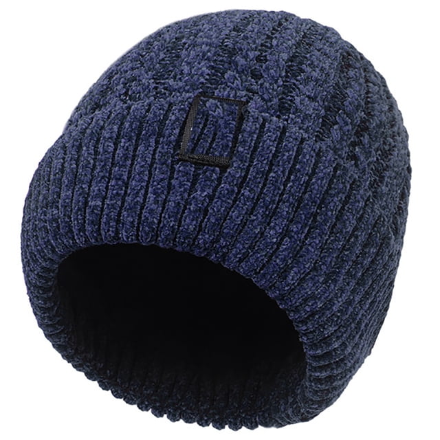 Bangcool Bonnet Homme Chaud Respirant Bonnet Tricoté Bonnet à Revers pour l'Hiver