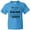 Pacific Blue, variant on Inktastic My Dad is a Teacher and a Hero Youth T-Shirt