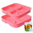 thumbnail image 1 of Molde de Silicona para Hielo con Forma de Tiburón | Fácil de Desmoldar, Versátil para Agua y Bebidas | Apto para Uso Alimentario, Cubitos de Hielo Divertidos (Paquete de 3), 1 of 4