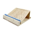 thumbnail image 3 of Almencla Solid Wood Slant Board Adjustable Angles Foot Stretcher Muscle Tightening Incline Board Leg Stretch for Workout Training Home Round Bumps 4 Angles, 3 of 8