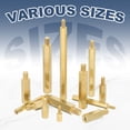 thumbnail image 5 of Uxcell Brass Hex Standoff, PCB Motherboard Spacer Screws for Drone Quadcopter Computers M2.5 x 6mm+6mm, 5 of 7