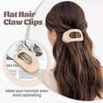 thumbnail image 3 of Women & Girls Curved Hair Clips Strong Hold Non - Slip Snap Claws, Fits Fine/Thick Hair, Multi - Color Fashion Accessoriesbasic, 3 of 5