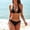 *Black, variant on Women's Halter Triangle Bikini Set,Side Tie Two-Piece Swimsuit,Beach Pool Low Waist Bathing Suit Hot Pink,Womens Plus XL
