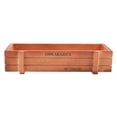 thumbnail image 4 of Herwey Vintage Wood Flower Planter Succulent Pot Rectangle Box for Home Desktop Storage Tray , Succulent Storage, Succulent Pot Box, 4 of 7