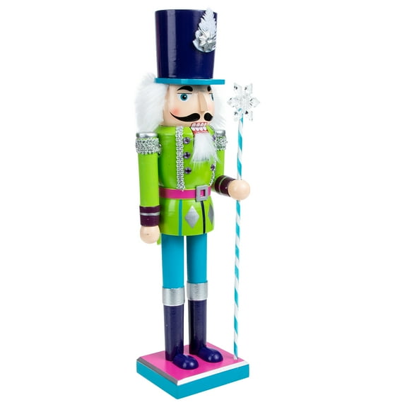 HOMOBABE Nutcracker Soldier Traditional Christmas Style Decoration for Families 1Pack