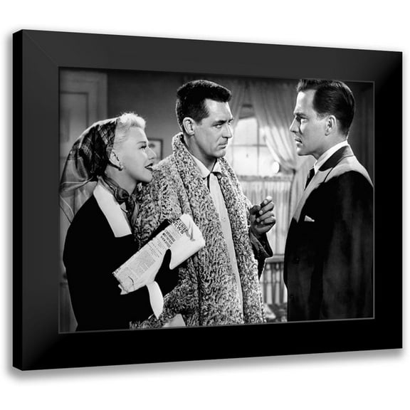 Hollywood Photo Archive 14x12 Black Modern Framed Museum Art Print Titled - Cary Grant