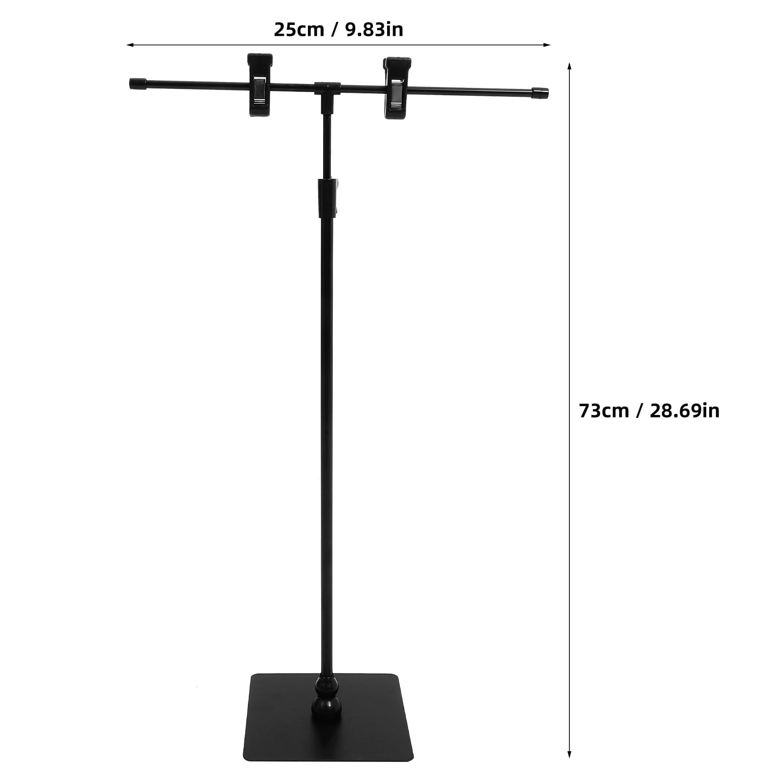 Banners Display Stand Easel Stores Stands for Adjustable Poster Stainless Steel Bracket