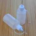 thumbnail image 5 of 10pcs 30ml Plastic Squeezable Tip Applicator Bottle Refillable Dropper Bottles With Needle Tip Caps, 5 of 5