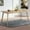NATURAL, variant on Dkelincs Wood Dining Table Rectangular Kitchen Table with Solid Wooden Legs, Dining Room Table for Small Spaces, Espresso