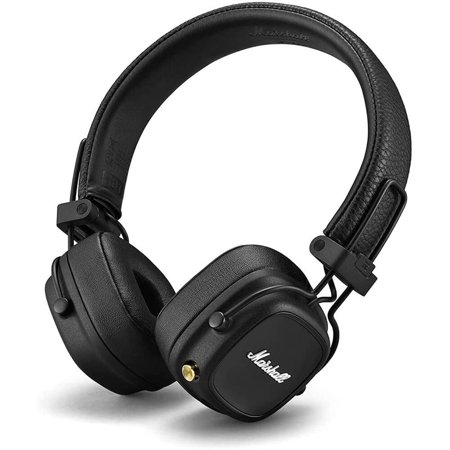 UPC: 7340055379458 | Marshall MAJOR4BTBLK Major IV On-Ear Wireless Bluetooth Headphones