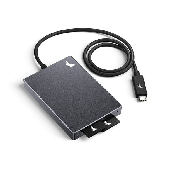 Angelbird - SD Dual Card Reader - for SD Memory Cards - UHS-I and UHS-II - Fast Data Transfer and Uninterrupted File Offloading