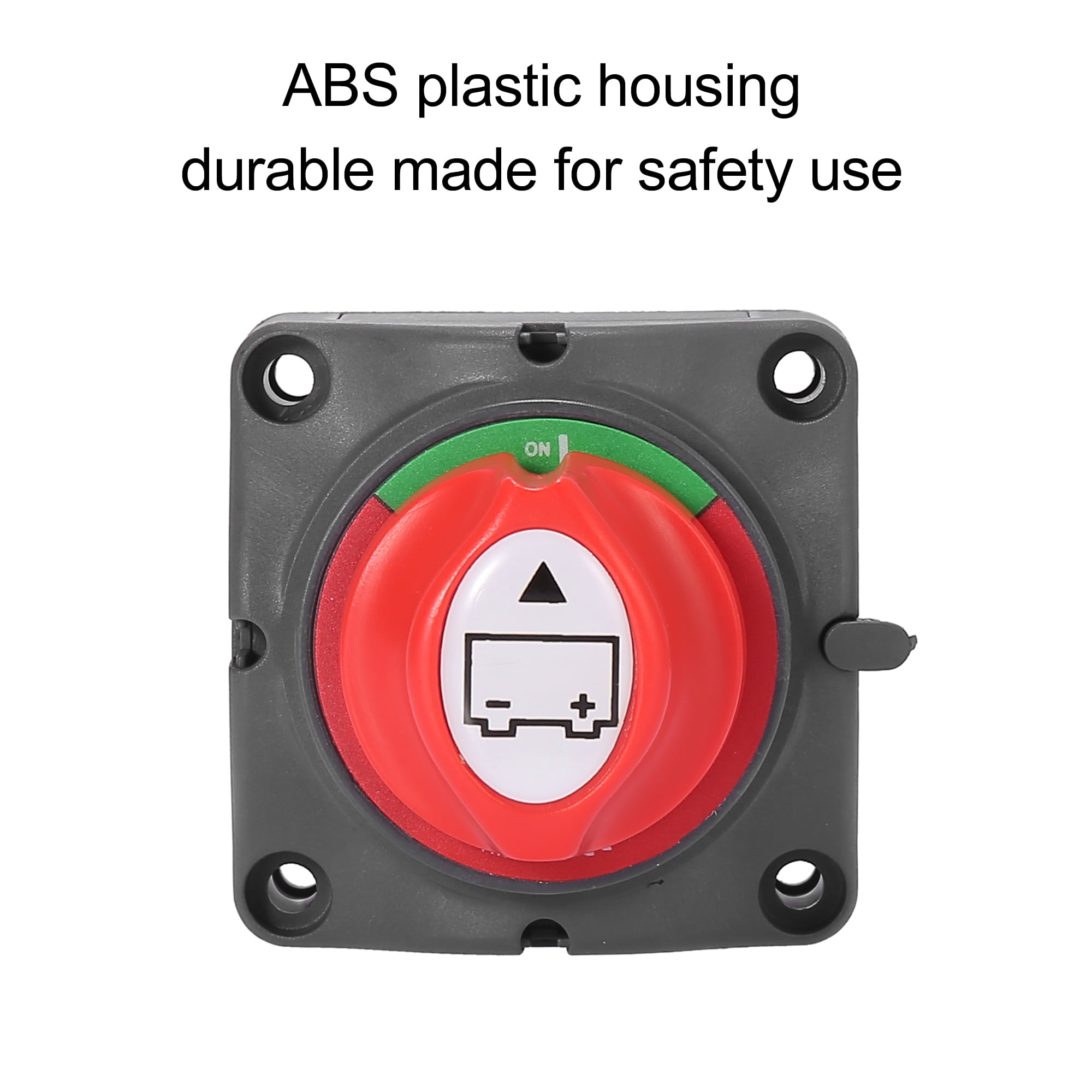 Battery Disconnect Switch 12V to 48V Isolator Cut Off Master Switch Kit for Marine Boat Car Truck RV Trailer Vehicles