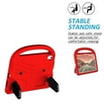 thumbnail image 6 of Tarise iPad 10th Generation Case for Kids 2022, iPad 10.9" Kids Girls Covers, EVA Foam Drop Protection Kids Proof Lightweight Rugged Handle Case Cover for iPad 10.9 inch 2022 (10th Gen), Red, 6 of 8