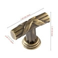 thumbnail image 6 of Utopia Alley HW442AB Cabinet Knob, Antique Brass, 6 of 9