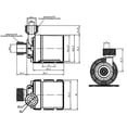 thumbnail image 5 of DC 12V Ultra Quiet Mini IP68 800L/H 19W Brushless Motor Submersible Water Pump SNO88, 5 of 5