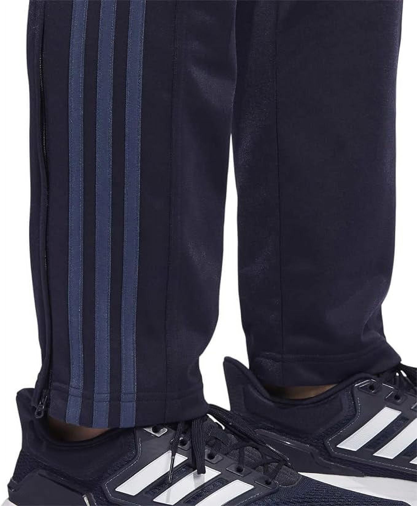 adidas Mens Midweight Essential Tricot Zip Track Pants | Legend