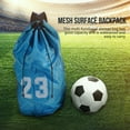 thumbnail image 3 of Drawstring Bag,Basketball Football Soccer Training Ball Bag Drawstring Ball Bag Luxury Finish, 3 of 8