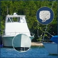 thumbnail image 6 of Five Oceans Anchor Line 1/2 inch x 150 ft - Anchor Rope Line - Marine Premium 3-Strand White Nylon - Stainless Steel Thimble and Schakle - Ideal for Mooring Anchoring Towing - FO4486-C150, 6 of 8