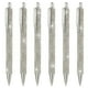 thumbnail image 1 of Bolígrafo de Metal con Rhinestones Paquete de 6 Bolígrafos de Diamante de Cristal Tinta Negra Punta de 1.0mm Brillantes para Regalo de Mujeres Toma de Notas en Oficina Diario, Plateado, 1 of 6