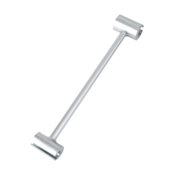 Llave de ajuste de espacio de bisagra, herramienta de ajuste de bisagra de puerta, fácil de usar, estable Plata S