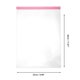thumbnail image 4 of Ofertas Únicas 9 ㎛ 100 Pcs Convenientes con Agujero Bolsas Transparentes Autocierre para Golosinas 9.06"x11.81", 4 of 5