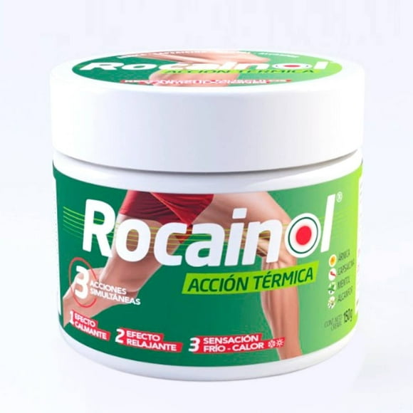 Crema Analgésica Rocainol Acción Termica 1 crema de 150 gramos