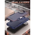 thumbnail image 2 of Funda para teléfono Poetic Neon Series para iPhone 15 Pro Max, azul marino, 2 of 6