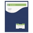 thumbnail image 2 of Southworth One-Pocket Presentation Folders 8 1/2 x 11 Navy 8/Pack 98874, 2 of 2