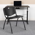 thumbnail image 2 of Scranton & Co Chaise Empilable en Polypropylène Noire, 2 of 8