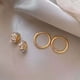 thumbnail image 5 of Pendientes irregulares de alta gama para mujer, colgantes para las orejas, 5 of 8