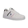 thumbnail image 1 of Tenis Mujer Polo Hpc Casual Urbano Textil Urbano Sport Resitente Ajustable Cordones blanco 23, 1 of 5